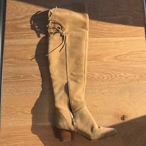 Tan Aldo over the knee boots - barely worn
